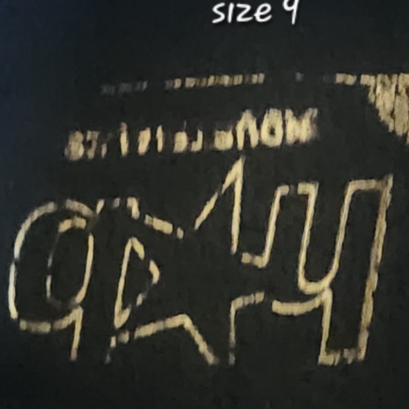 Black Patent Faux Leather Combat Boots - Picture 3 of 6